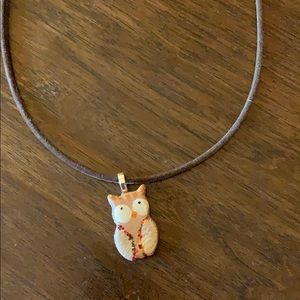 Handmade Owl Necklace